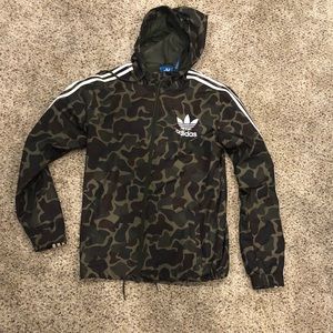 Adidas zip up jacket